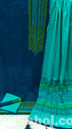 VIP Block Print Three-Piece Set